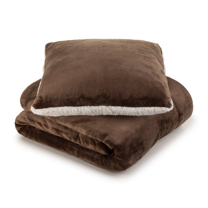 Pillow and blanket set