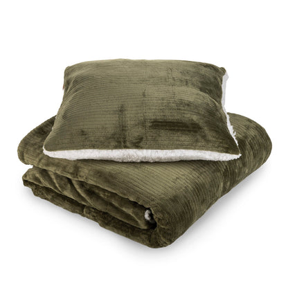 Pillow and blanket set