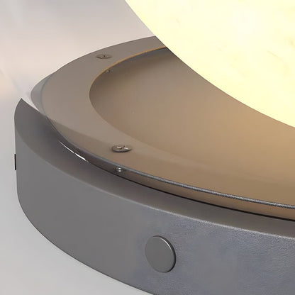 Zewnętrzna lampa słupkowa LED z gwintem E27 i obudową ze stali nierdzewnej