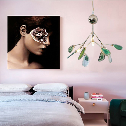 Rozvětvený LED lustr